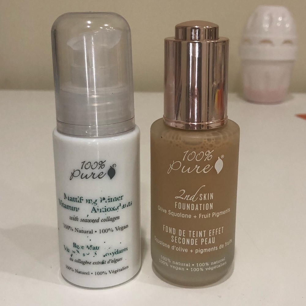 100 percent pure foundation & primer